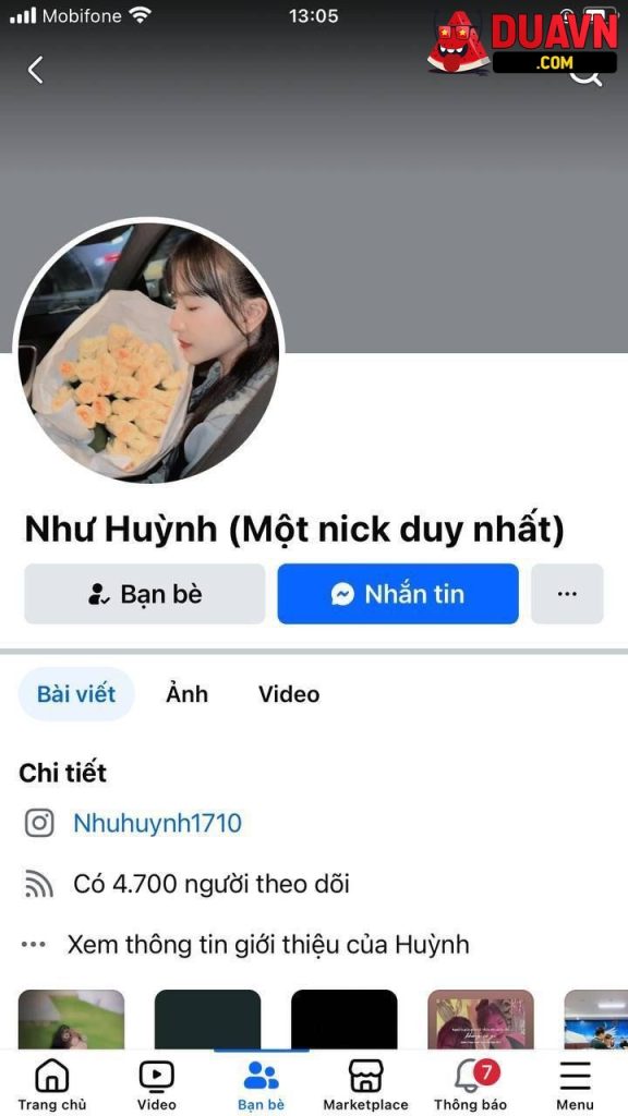 Như Huỳnh – Gái xinh lộ clip call sex