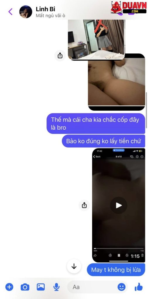 Linh Bi – Em gái trẻ bị lộ ảnh nóng