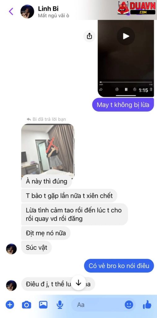 Linh Bi – Em gái trẻ bị lộ ảnh nóng