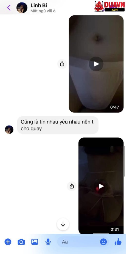 Linh Bi – Em gái trẻ bị lộ ảnh nóng