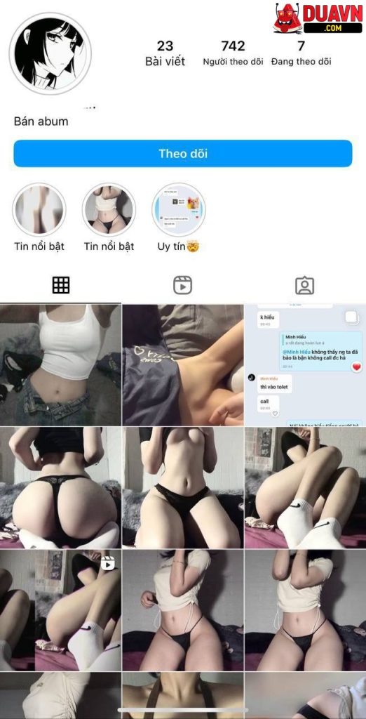 Em teen bím hồng show body ngon