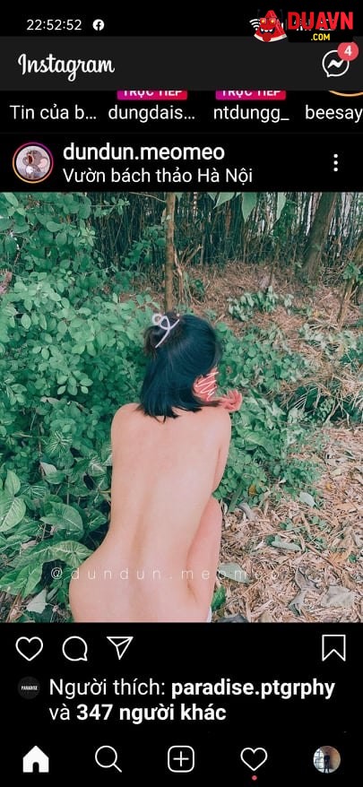 dundun-meomeo  – Hoàng Phương Dung – Lại một em thích phô dâm nơi công cộng