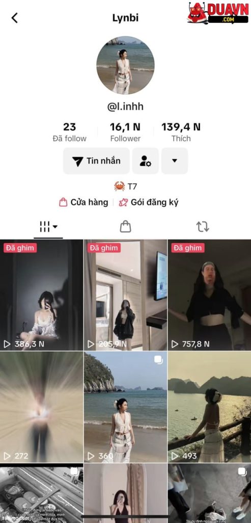 Linh Bi – Em gái trẻ bị lộ ảnh nóng