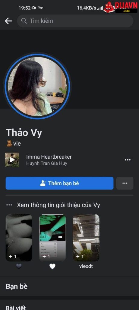 Thảo Vy – gái xinh thích khoe bím