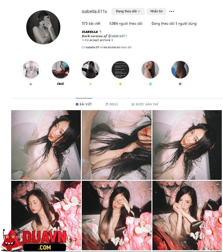 Hot IG isabella.611 – Mặt dâm dáng ngon