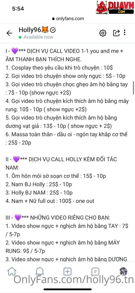 holly96.tn – Em xinh dâm leak OnlyFans