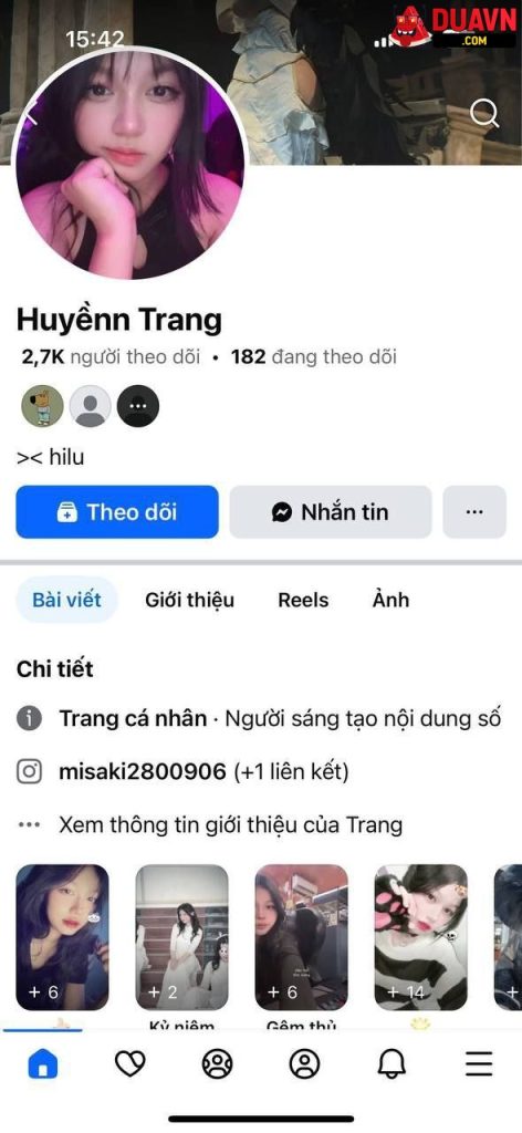 Tiktoker Huyền Trang (Misaki) lộ clip call sex