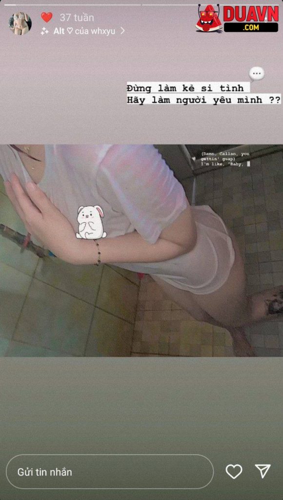 Em Hà Thoa lộ full clip