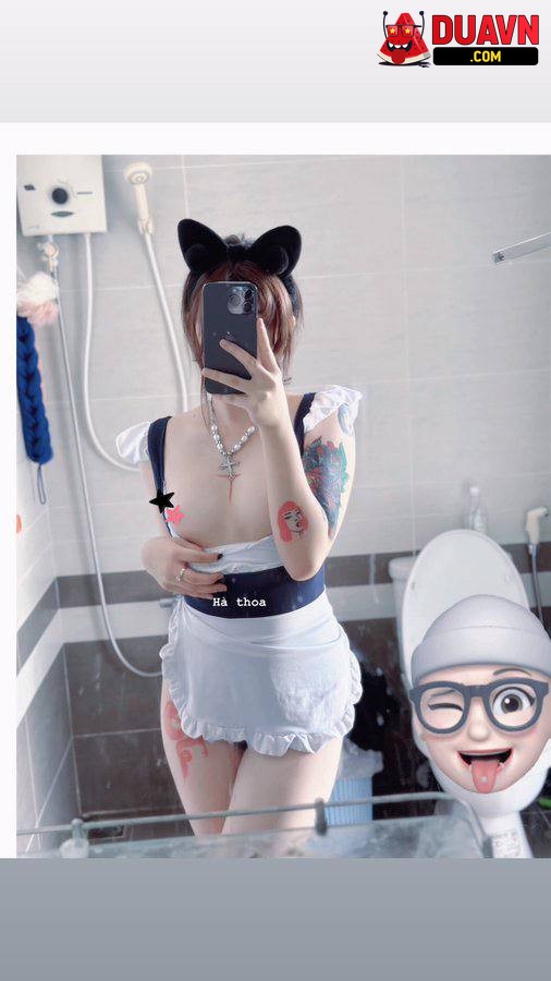 Em Hà Thoa lộ full clip