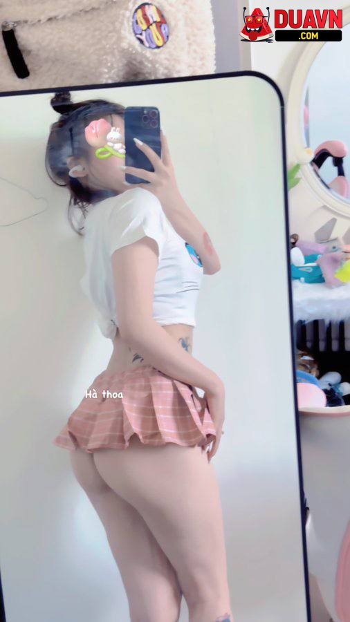 Em Hà Thoa lộ full clip