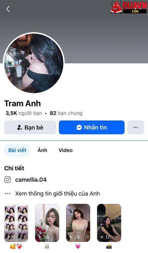 Trâm Anh – calliope04 – Hot tiktoker lộ clip chat sex với fan