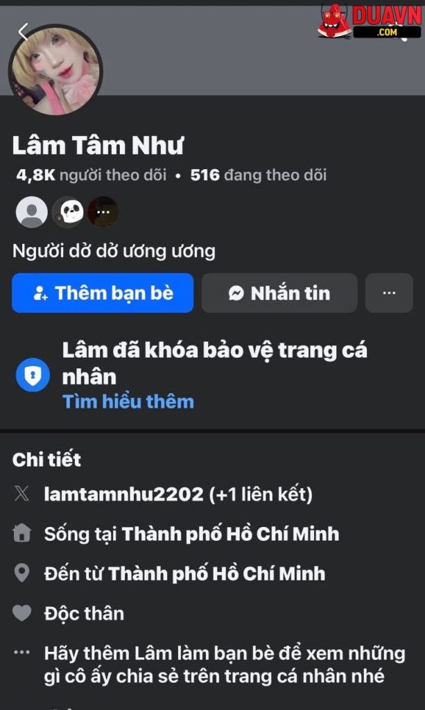 Lâm Tâm Như Cosplay – em chân dài lộ clip nóng