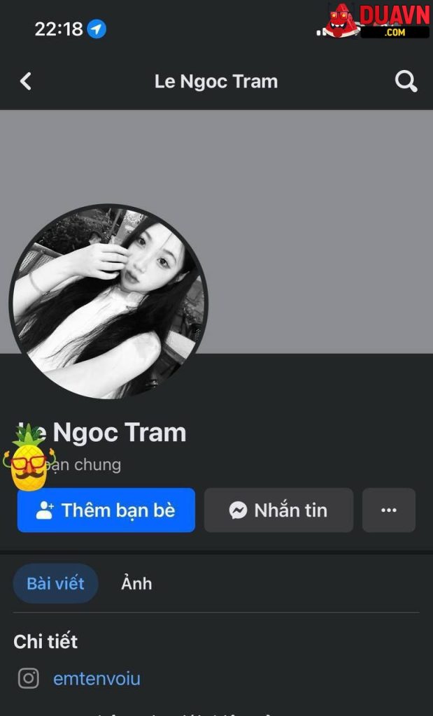 Lê Ngọc Trâm – Gái văn phòng lộ clip địt nhau với bạn trai
