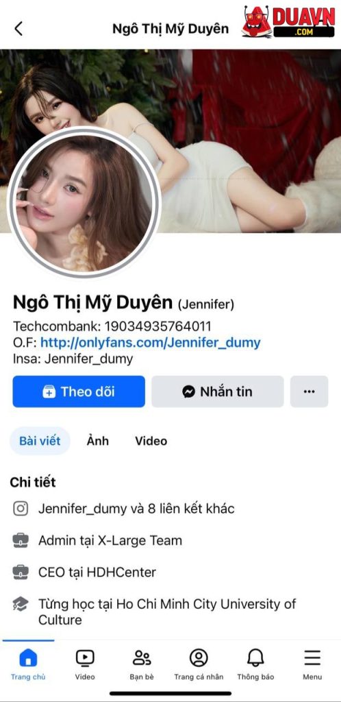 Ngô Mỹ Duyên – Hot tiktoker lộ clip show hàng chơi sextoy