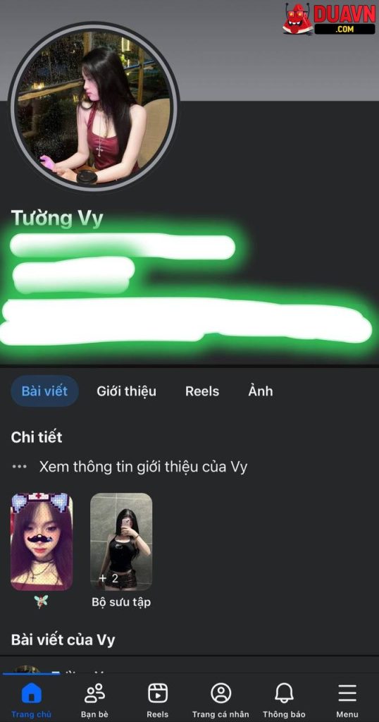 Tường Vy – cotienxanh211 – Tiktoker vú to lộ clip bú cu địt nhau bím nhoe nhoét