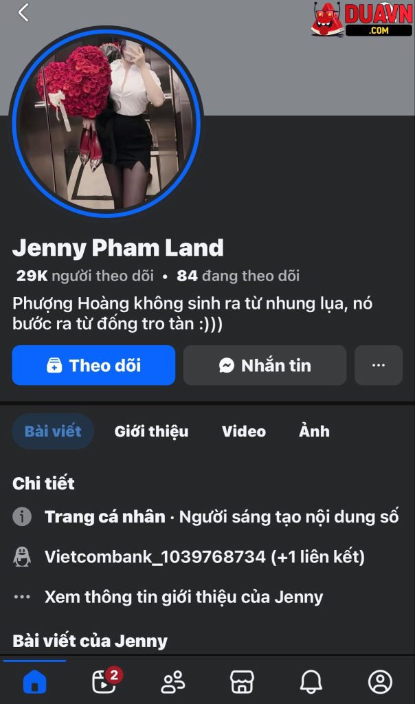 Jenny Phạm – Thu Thuỷ Land – Lộ clip nude