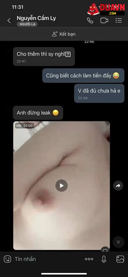 Em Cẩm Ly mẫu ảnh lộ clip thủ dâm + địt với bạn trai